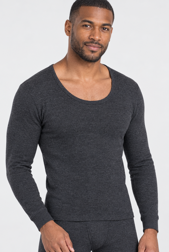 Ensemble thermique doublé polaire — Anthracite