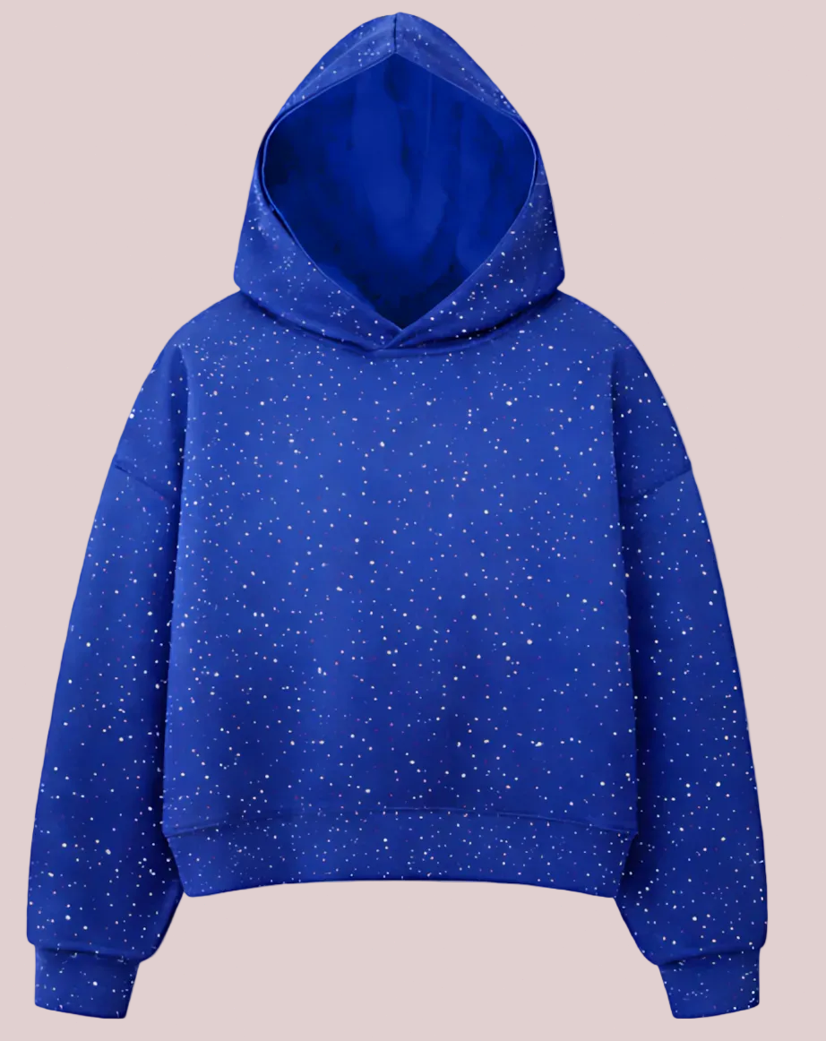 Glitter Rhinestone Hoodie