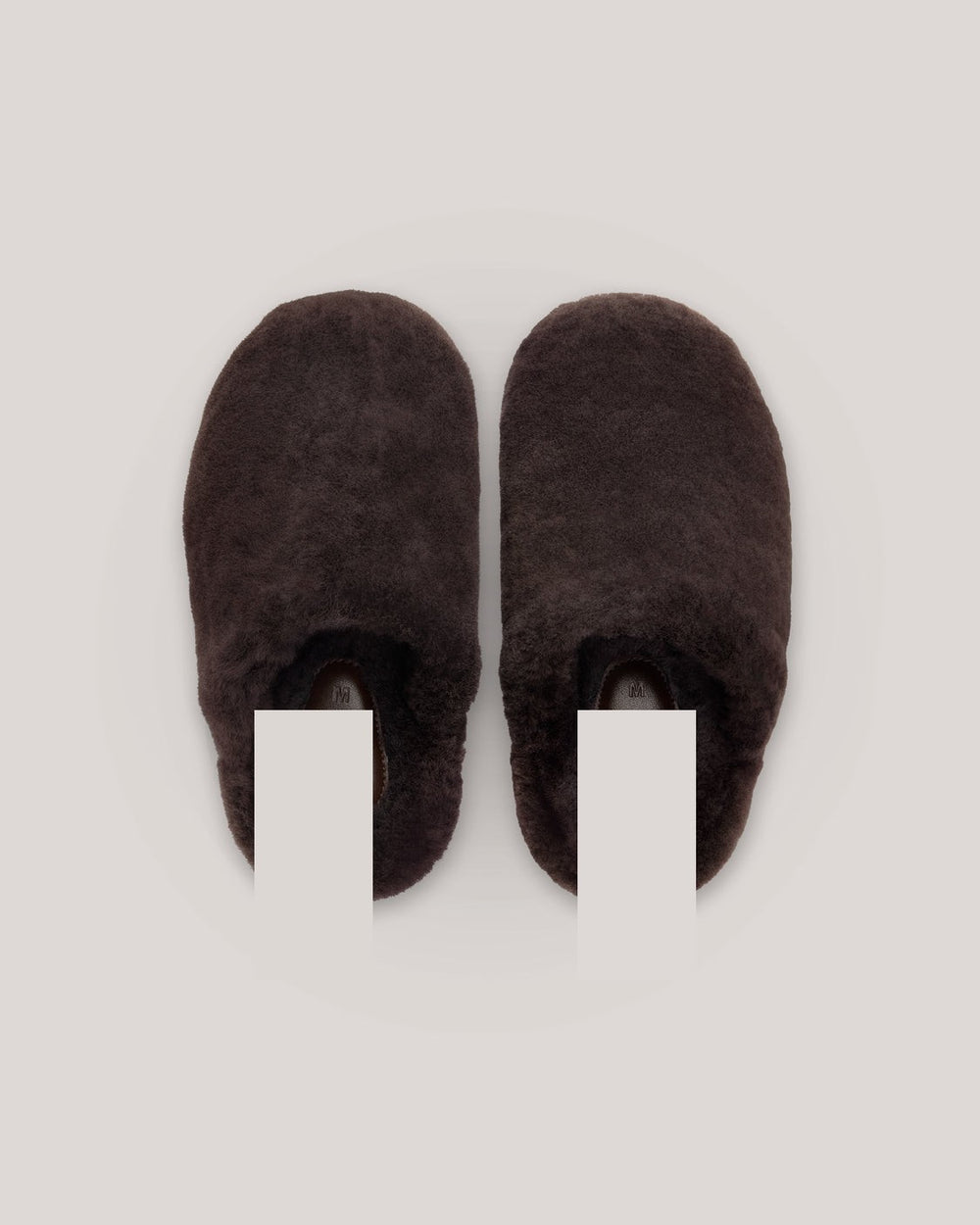 Plush Shearling-Style Slide Slippers