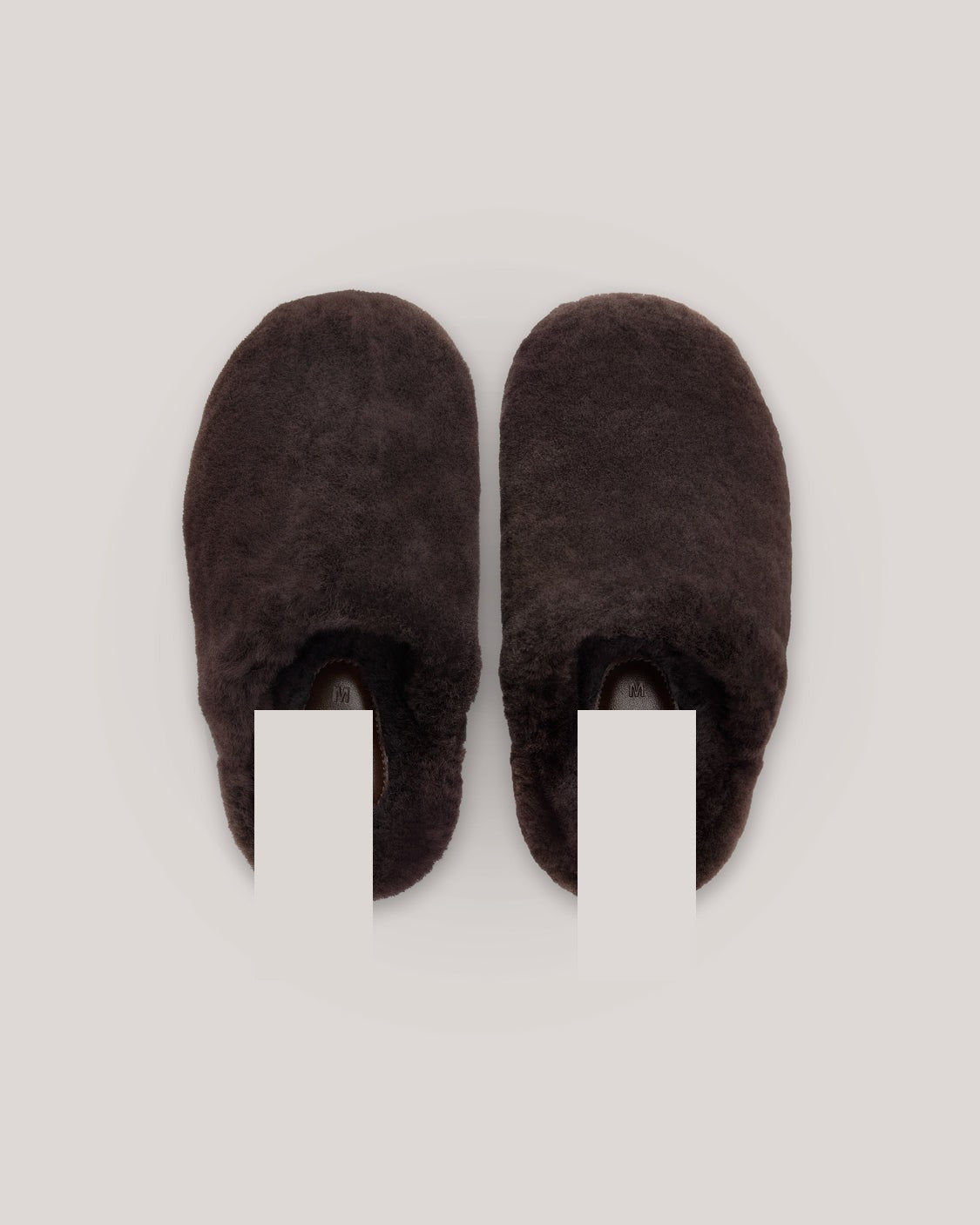 Plush Shearling-Style Slide Slippers