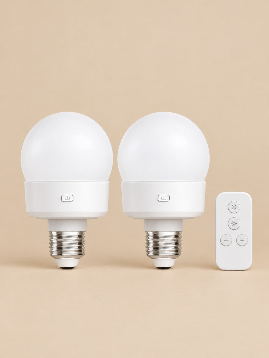 Rechargeable Light Bulb with Remote
