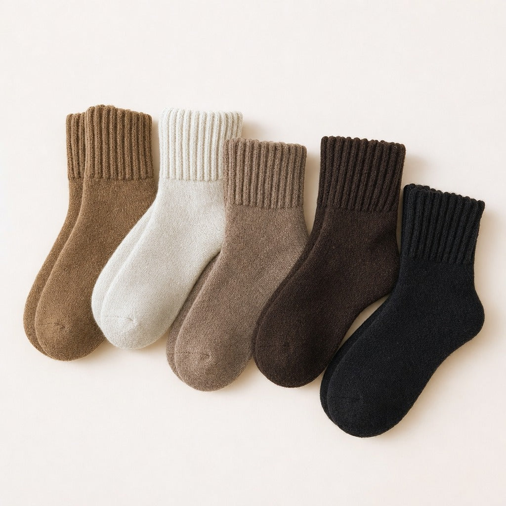 Cozy Terry Slouch Boot Socks (5 Pairs)