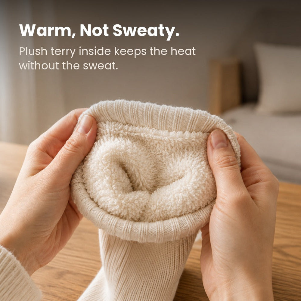 Cozy Terry Slouch Boot Socks (5 Pairs)