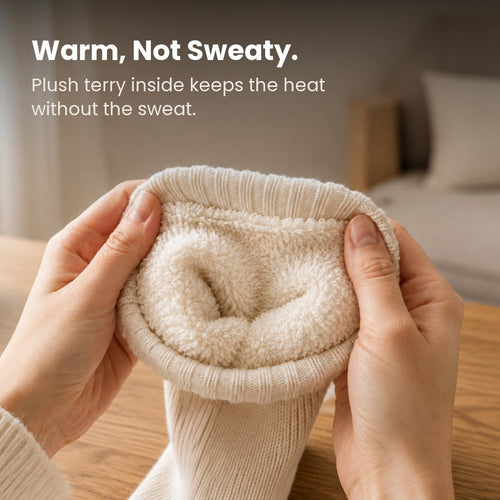 Cozy Terry Slouch Boot Socks (5 Pairs)